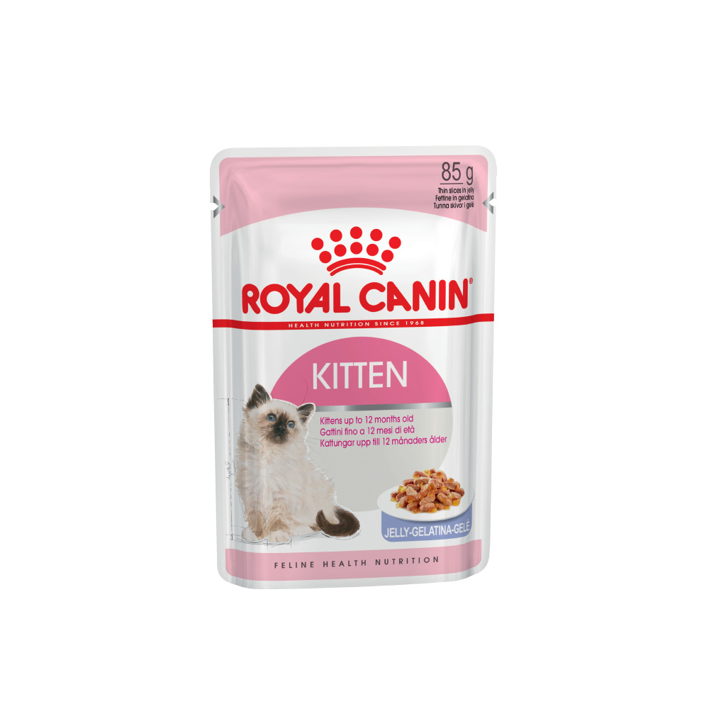 ПР0025180 Корм для котят Kitten Instinctive от 4 до 12 месяцев, в желе конс. 85г ROYAL CANIN 