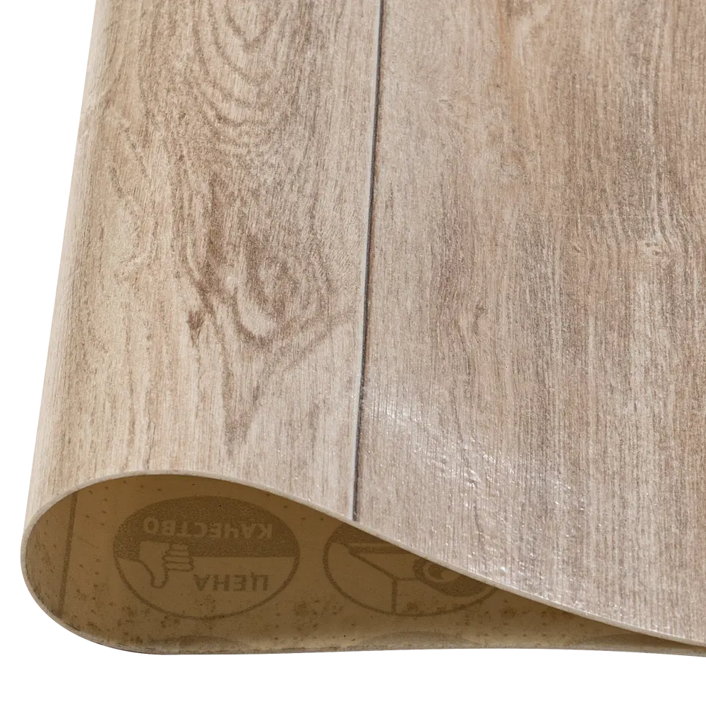 Линолеум бытовой «Дуб Карамельный» 21 класс 1.5 м антистатический NOVENTIS STLM-2117016 - Вид №2