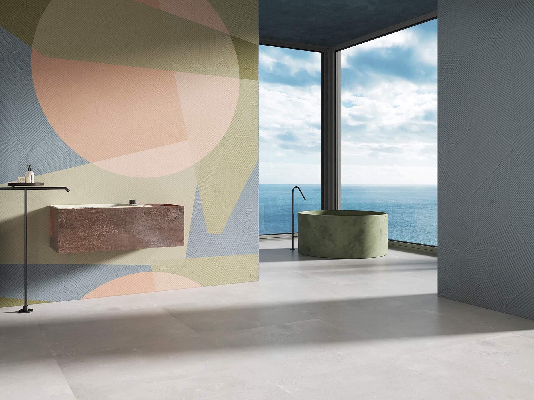 Геометрические обои Tecnografica Geometric Notes ARCH-00040362