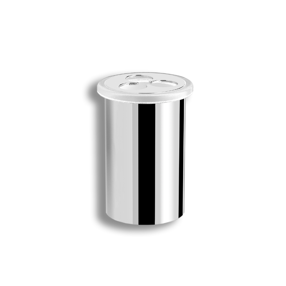 23029A Стакан настольный цвет хром LANGBERGER LUGANO