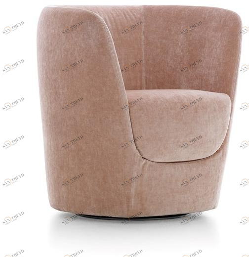 PIANCA Вращающееся кресло с тканевой обивкой sun-id-1376737