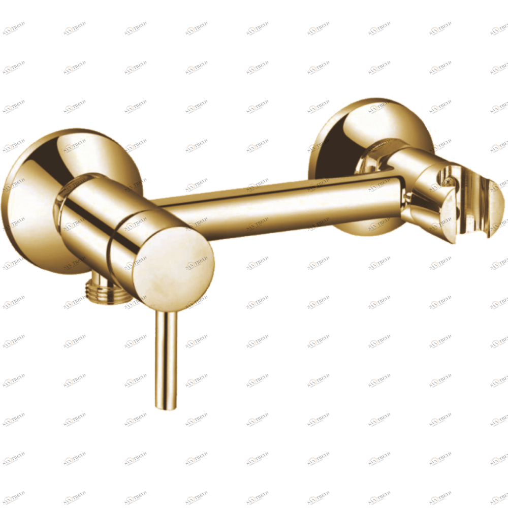 GZ 12202D Смеситель для биде с подключением для душевого шланга и держателем для душа Ganzer Бронза Ganzer Германия 13946