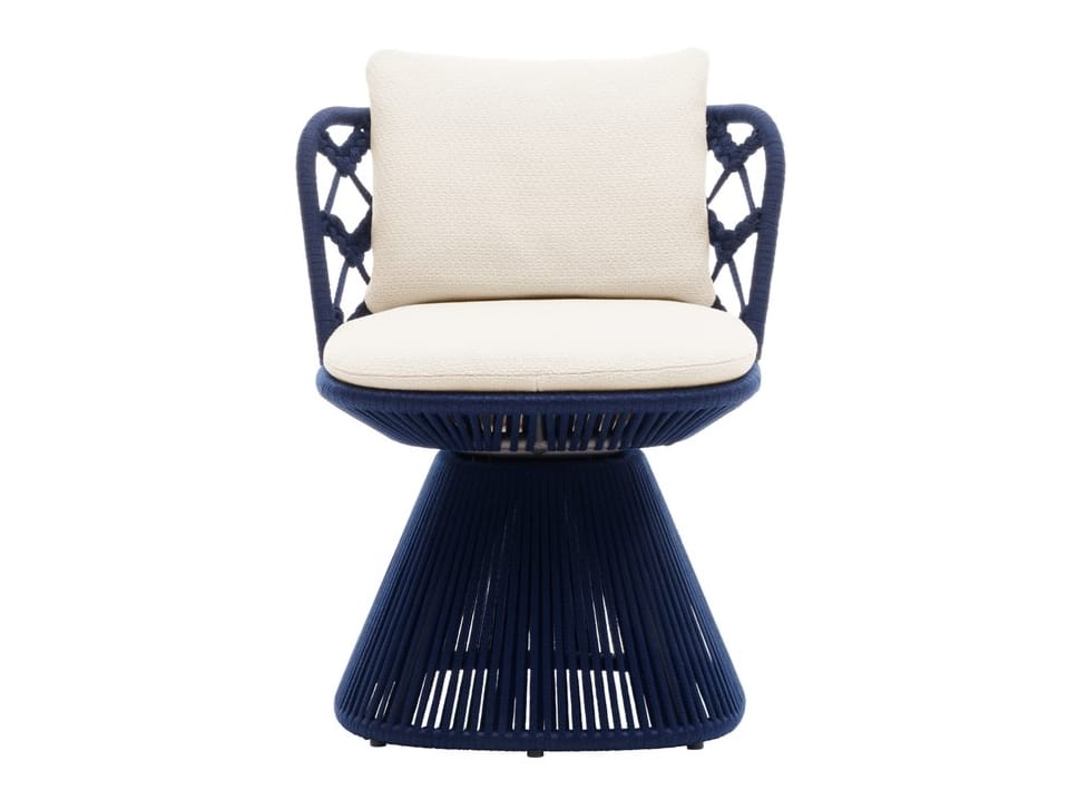 Алюминиевый садовый стул и полипропиленовые ленты B&B Italia Outdoor FLAIR O' ARCH-00018018 - Вид №4