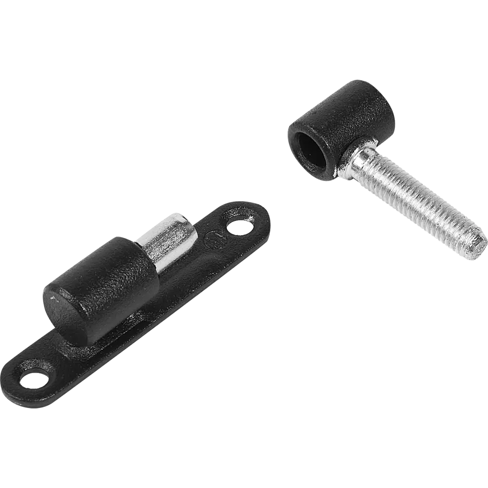 Петля ввертная ПВО-4, ø8 мм сталь цвет черный ЛЕВША STLM-2121177 - Вид №1