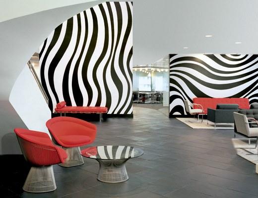 KNOLL Мягкое кресло из стали и ткани с подлокотниками Platner sun-id-1430402 - Вид №7