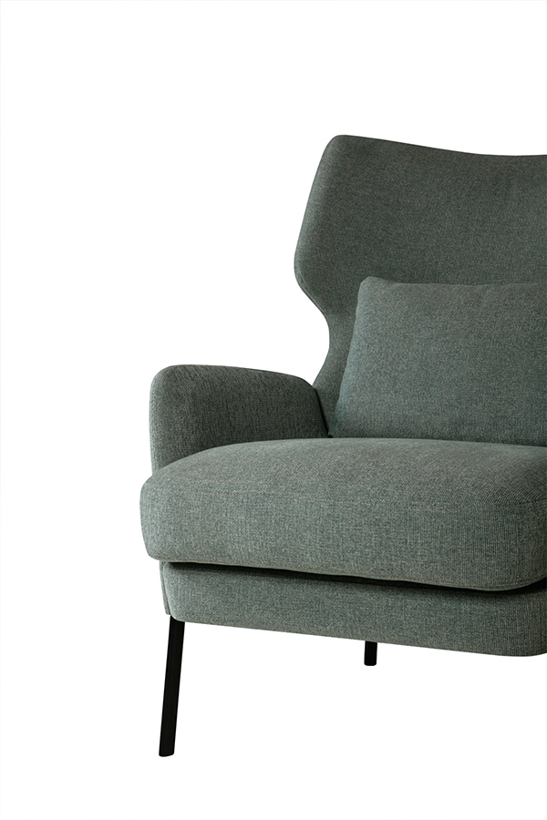 Кресло ALEX серо-зеленое Sits S1033 - Вид №4