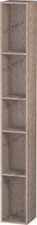 LC120601111 L-Cube Элемент полки (вертикальный) Кашемировый дуб Duravit