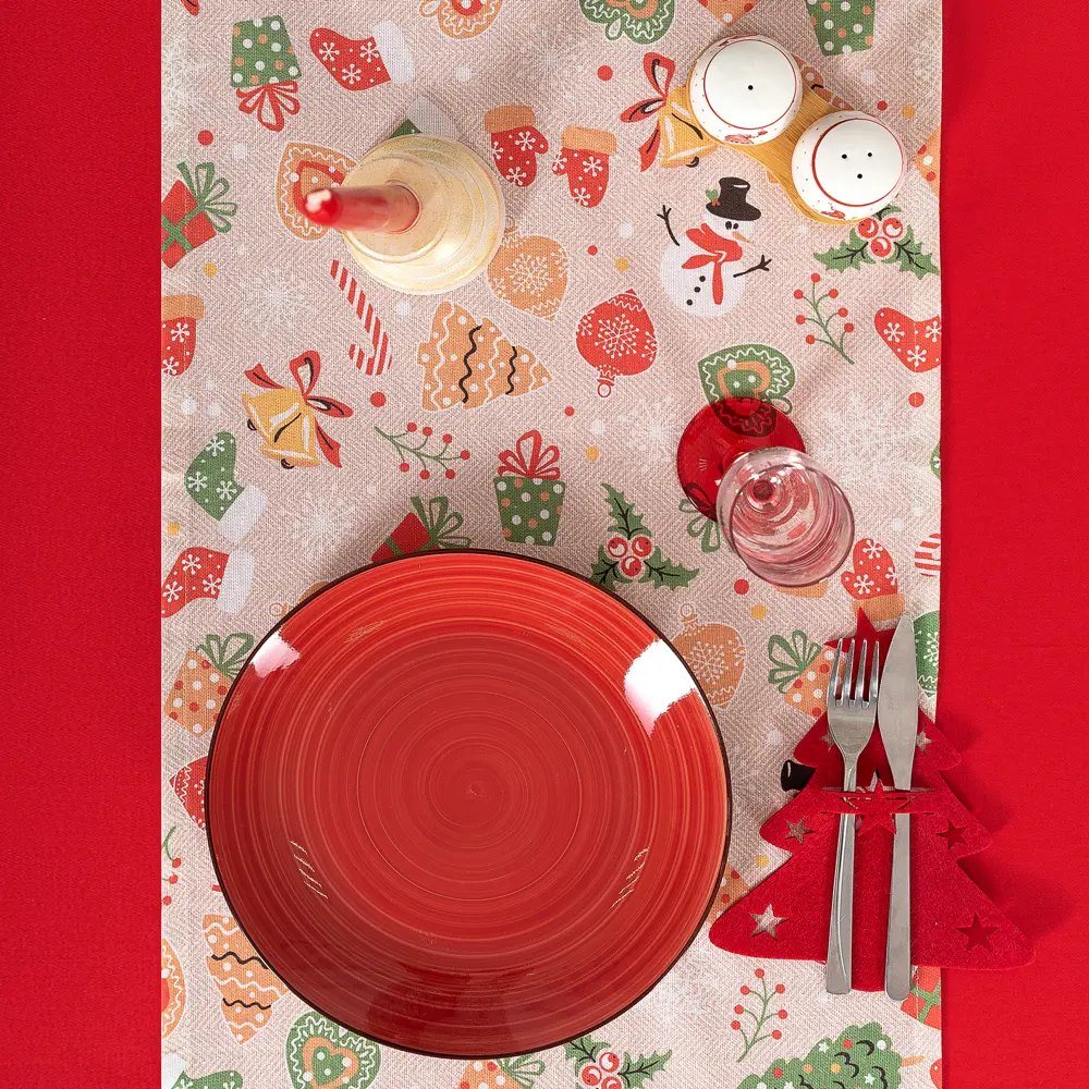 Дорожка Altali Канди прямоугольная 40x140 см цвет бежевый STLM-2027265 - Вид №4