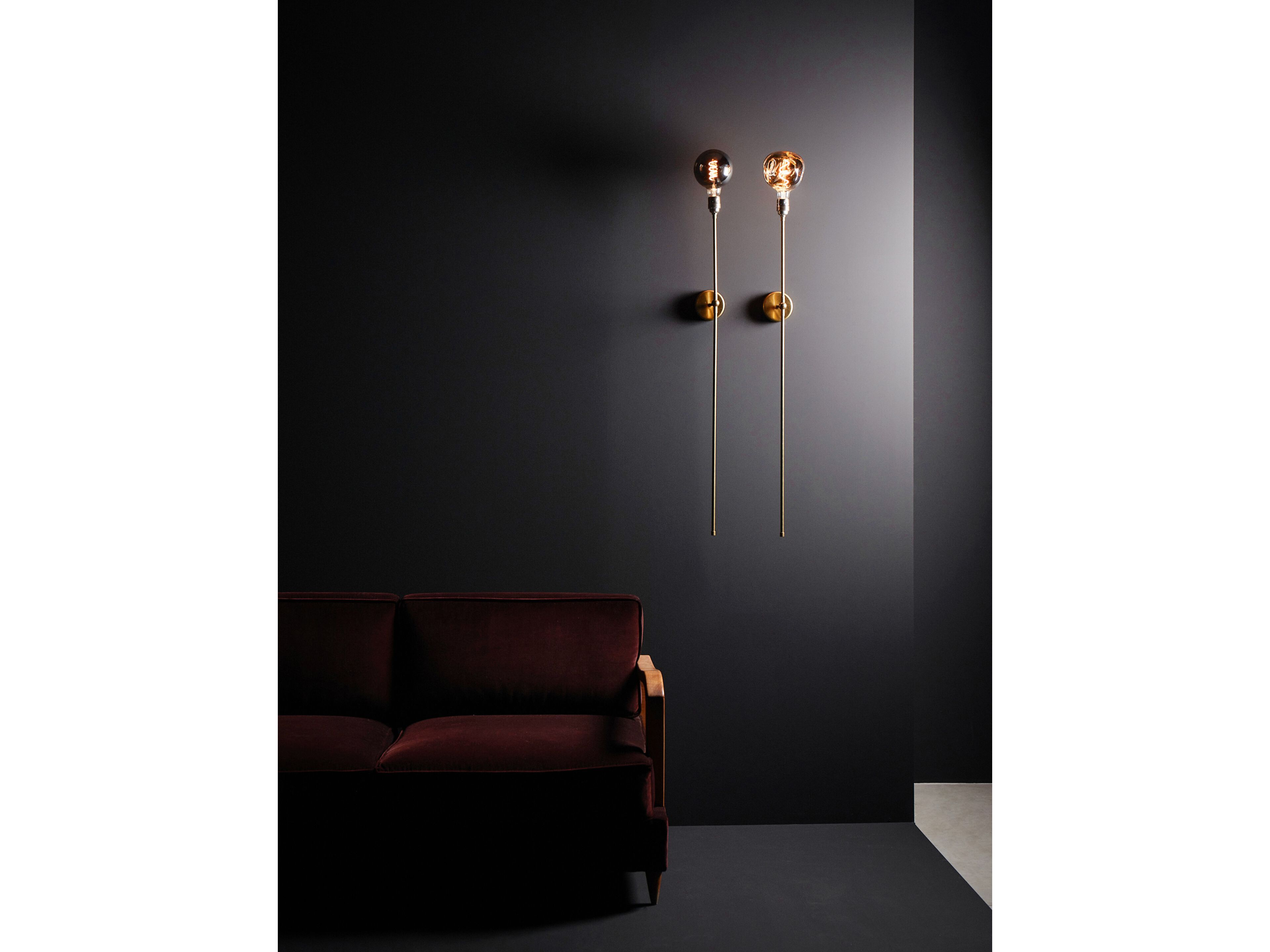 Латунный настенный светильник Renzo Serafini Факел ARCH-00011402 - Вид №1