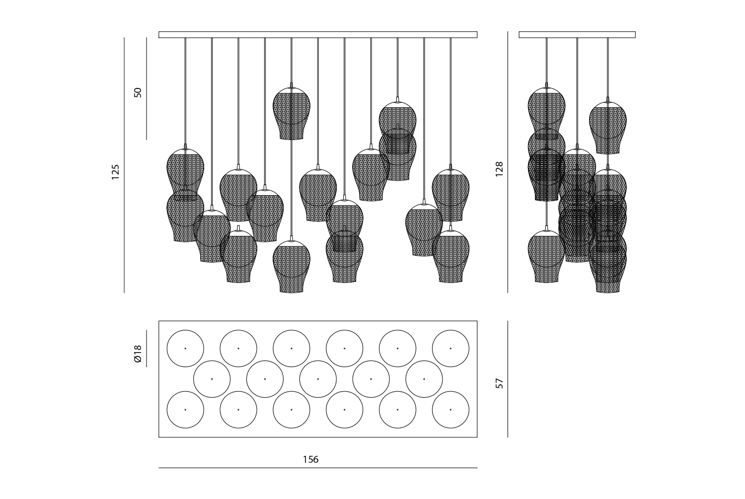 Medusa Люстра Visionnaire  - Вид №4