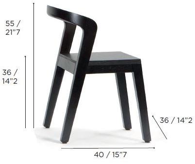 Wildspirit Деревянный стул Play Pl36xxx - Вид №3