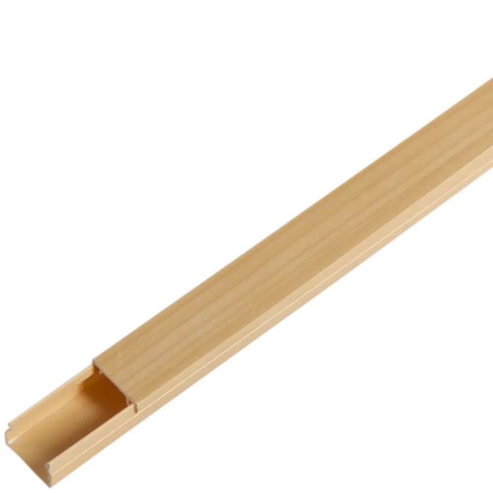 Кабель-канал IEK Home 15x10 мм 2 м цвет сосна STLM-2114197