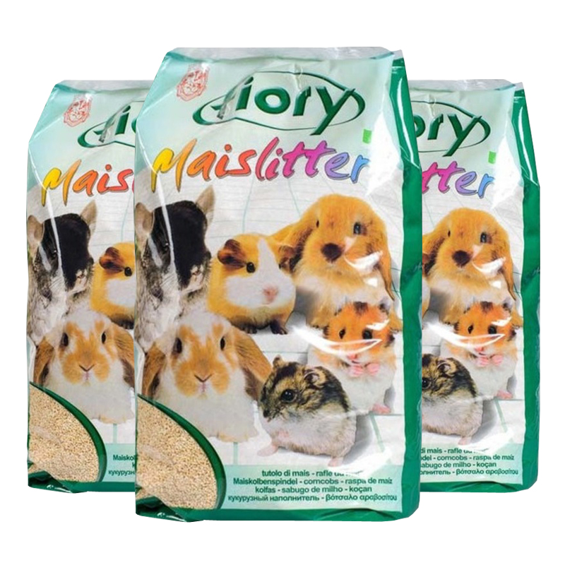 Т00001600*3 Наполнитель для грызунов 5л (упаковка - 3 шт) Fiory 