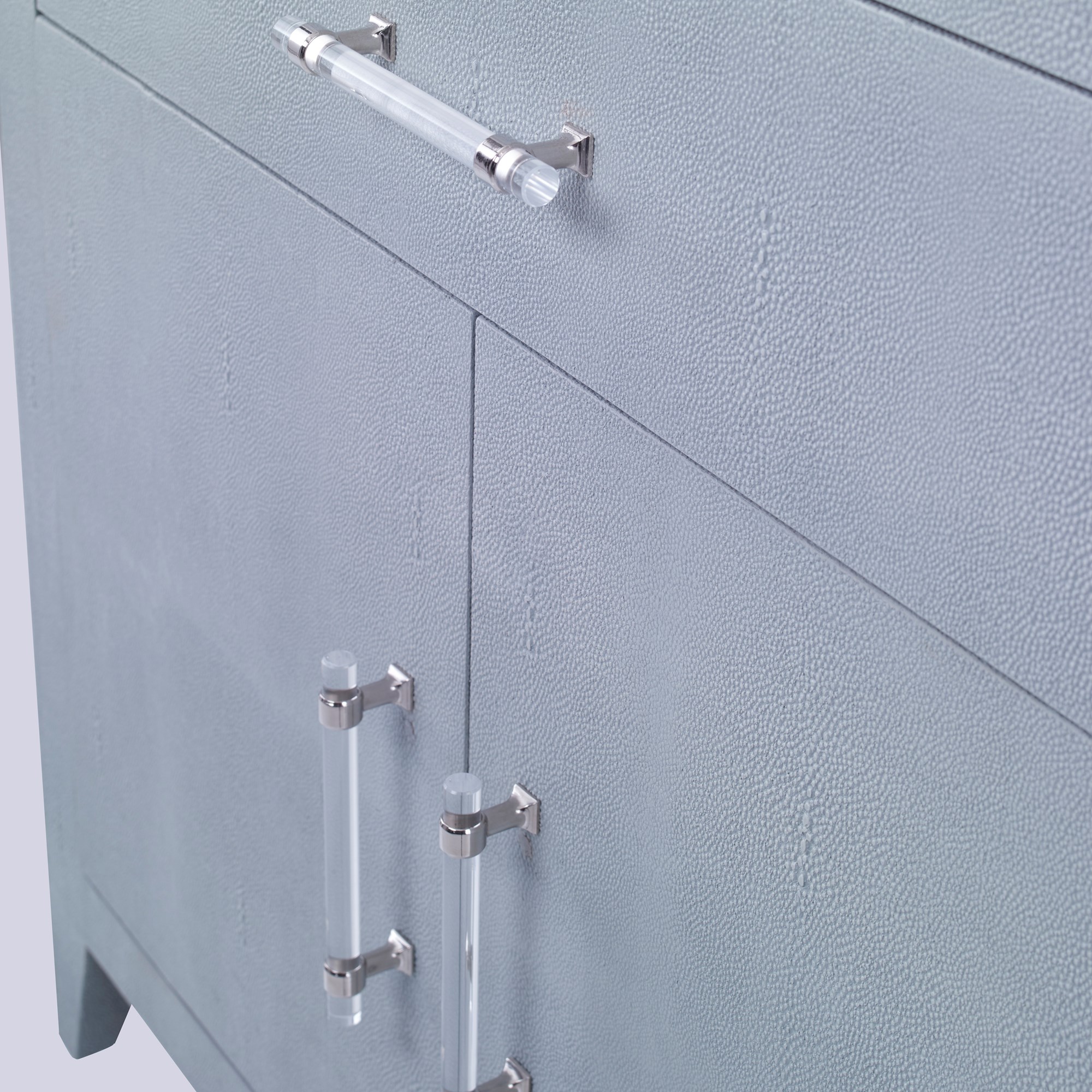 Тумбочка, средняя (от 34 до 36,5) 09223-110-335 Shagreen Sink Chest - Polar Blue Ambella  - Вид №5