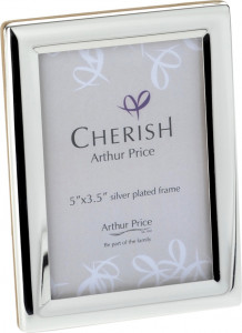 10590075 Arthur Price Фоторамка Arthur Price "Оксфорд" 9х13см (посеребрение), п/к Посеребрение