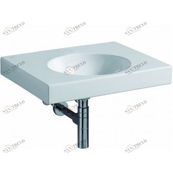 123261000 Подвесная раковина настенная прямоугольная Keramag 