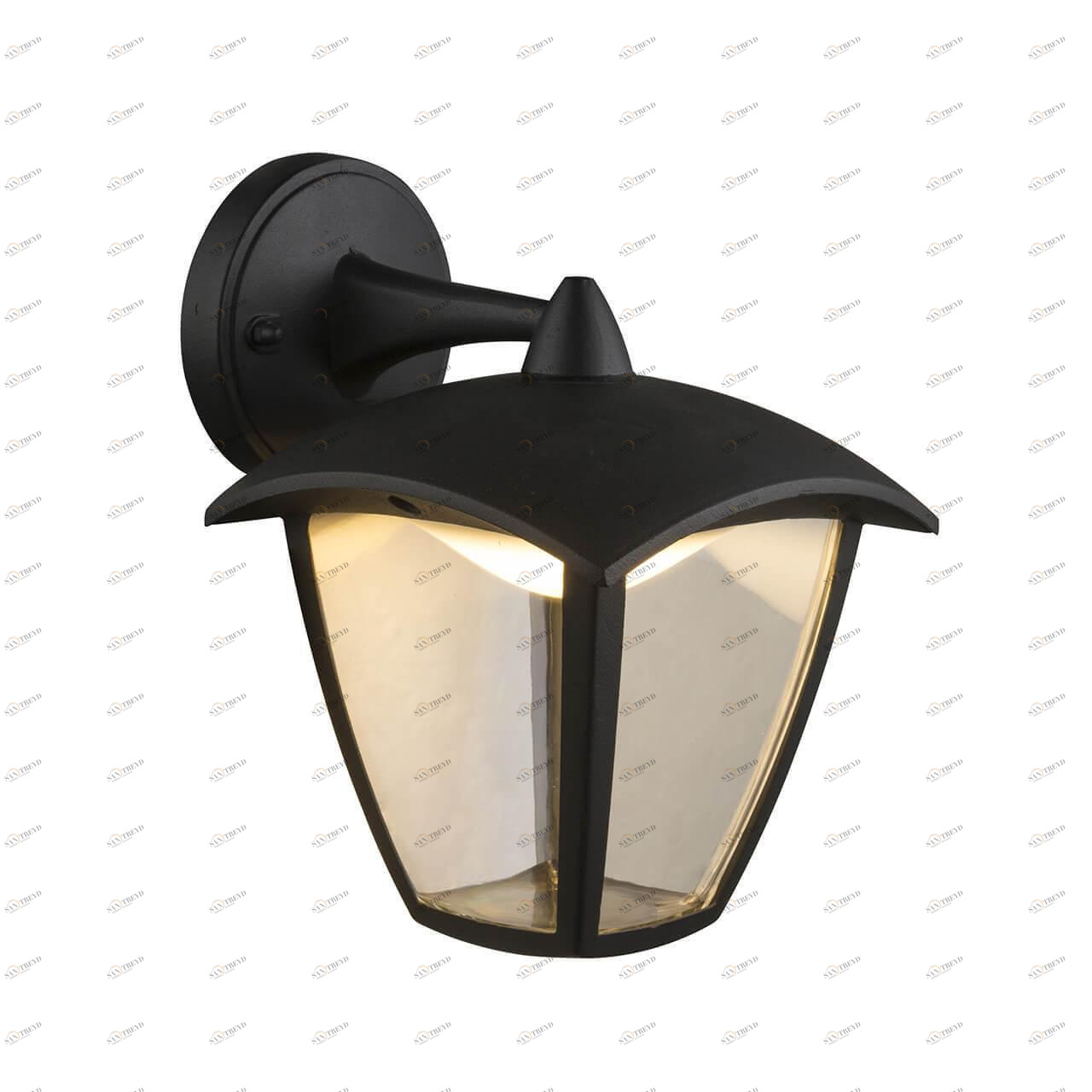 Уличный настенный светильник светодиодный 23х16х19 см черный Delio 31826 GLOBO ФОНАРЬ 00-3897691 Черный Ceramica Globo 