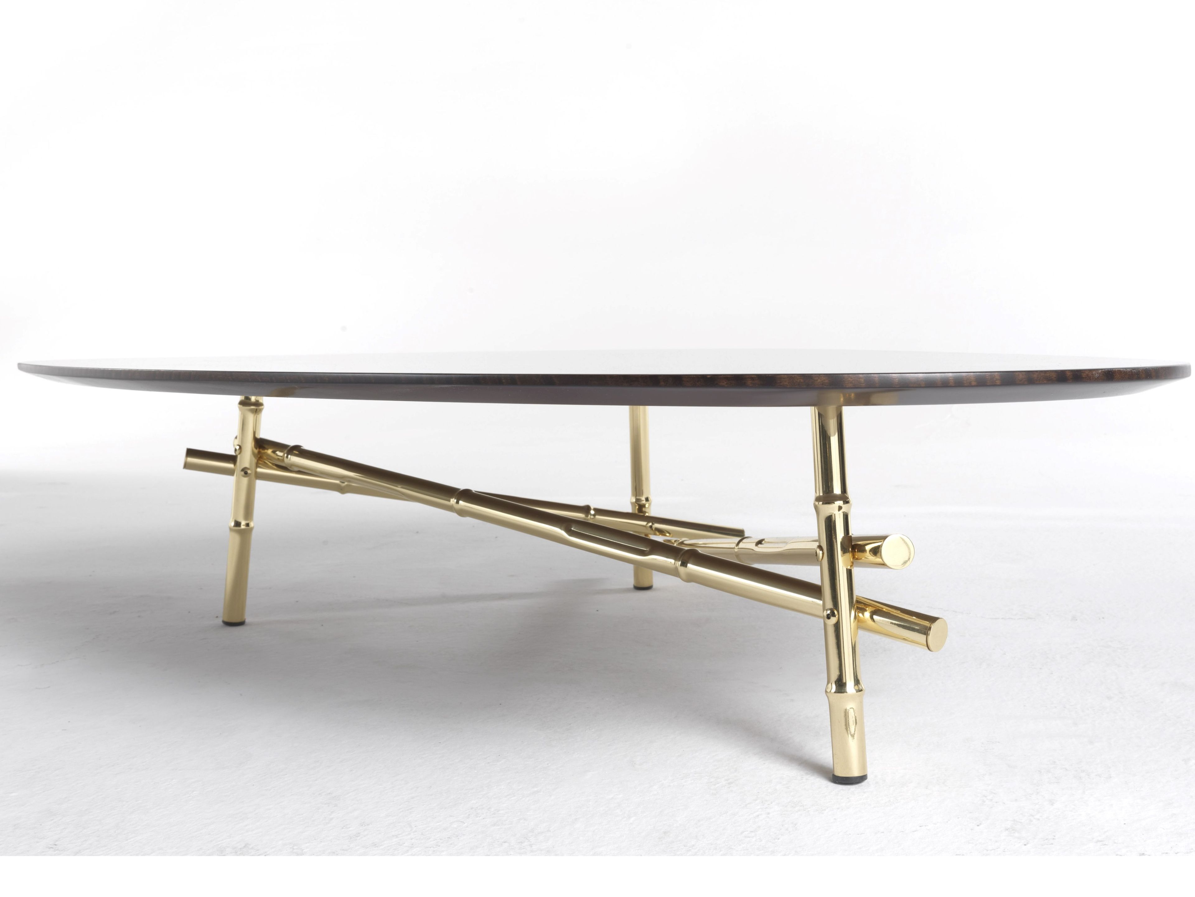 Низкий треугольный журнальный столик из эвкалипта ETRO Home Interiors Самарканд ARCH-00039132 - Вид №3