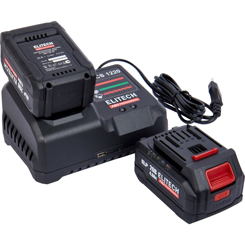 Аккумуляторный гайковерт Elitech HD CW2004SL с бесщеточным двигателем 450 Нм 89399184 STLM-1568340 - Вид №7