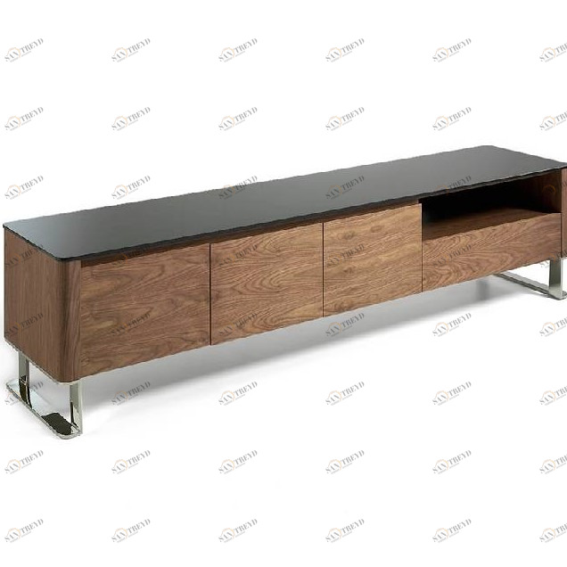 Тумба под телевизор длинная орех Atelier от Angel Cerda ANGEL CERDA  148679 Коричневый 