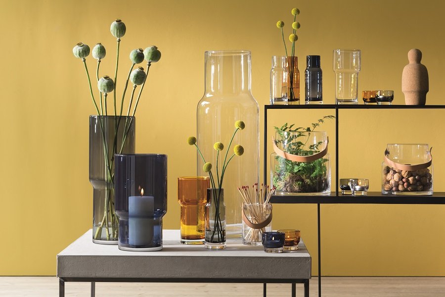 Ваза utility, 19 см, синяя LSA INTERNATIONAL - 300610 Синий  - Вид №1