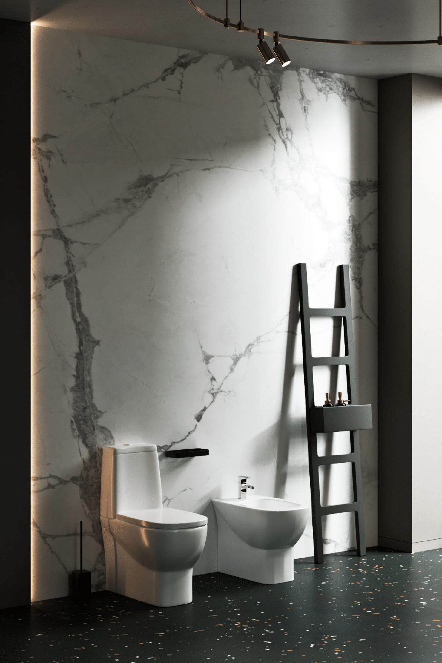 BSTSLWB03 Полупьедестальный умывальник Best SANITA LUXE  - Вид №2