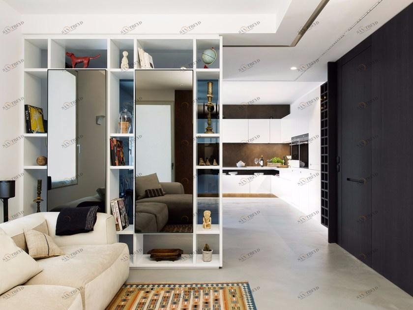 TM Italia Cucine Оборудованная стена со встроенным освещением sun-id-1491632