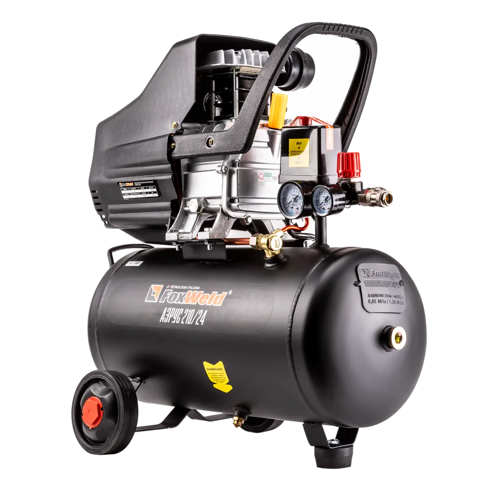 Компрессор масляный АЭРУС 24 л с производительностью 210 л/мин 15308753 STLM-0005671 - Вид №3