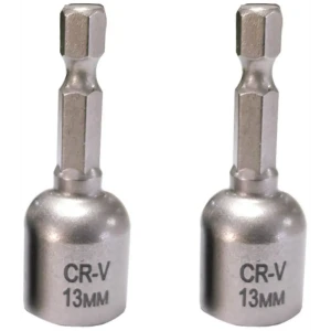 Бита для кровельных саморезов Vira 554413 13x48 мм, 2 шт.