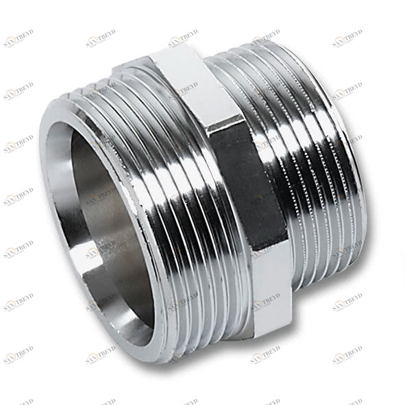 25311418C SANHA 531 ниппель редукционный, хромированная латунь 1/4x1/8 мм 