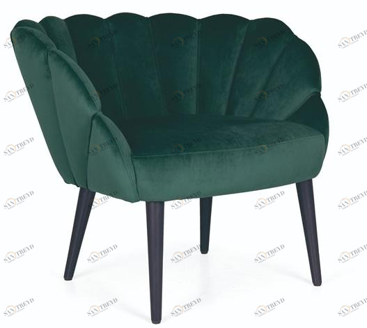 Fenabel Кресло из ткани с подлокотниками Shell Mp.2113