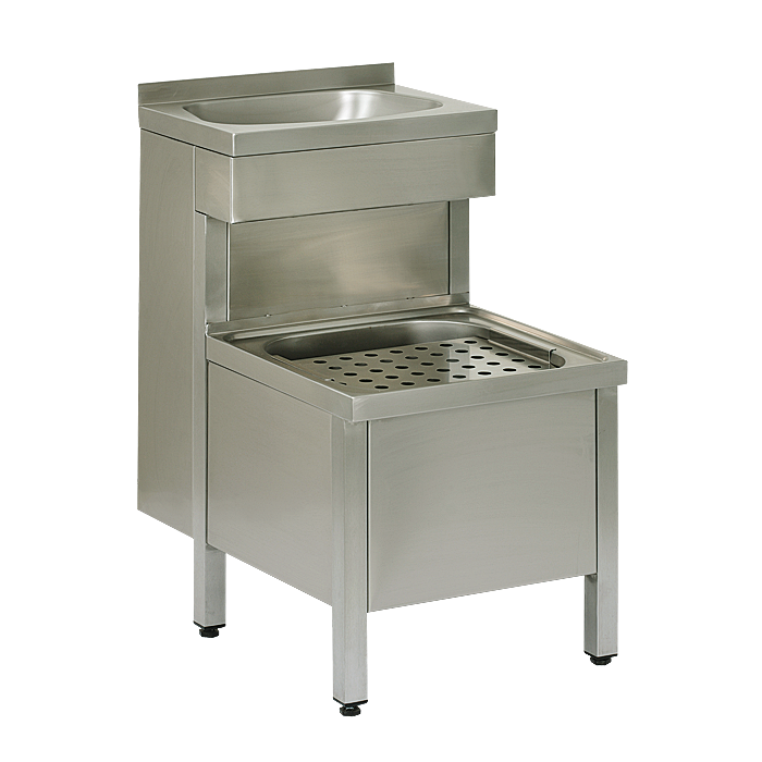 98022 Свободностоящая раковина с умывальником, с SLU 08LNDB, 6 В SANELA 