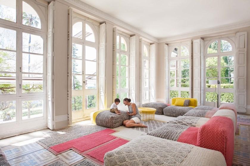 GAN Прямоугольная подушка из шерсти Mangas spaces sun-id-1426162 - Вид №8