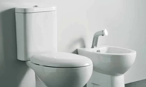 40021 Приставной унитаз напольный Зеленый Althea Ceramica Contract Fly Италия