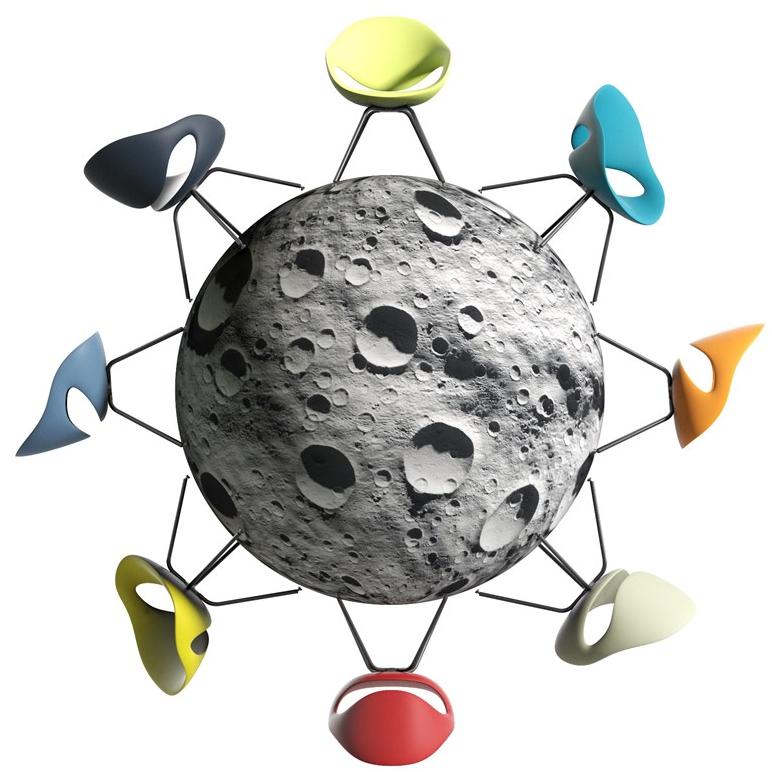 Tonon Стул из пенопласта на деревянной основе Moon 908.11 - 908.l1 - Вид №18