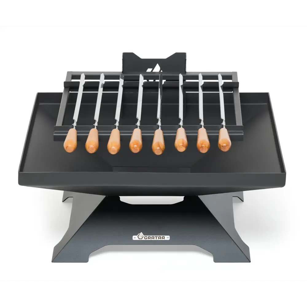 Очаг Gratar Олимп ОЛ-3Н сталь 62x64x36 см STLM-2095236 - Вид №5