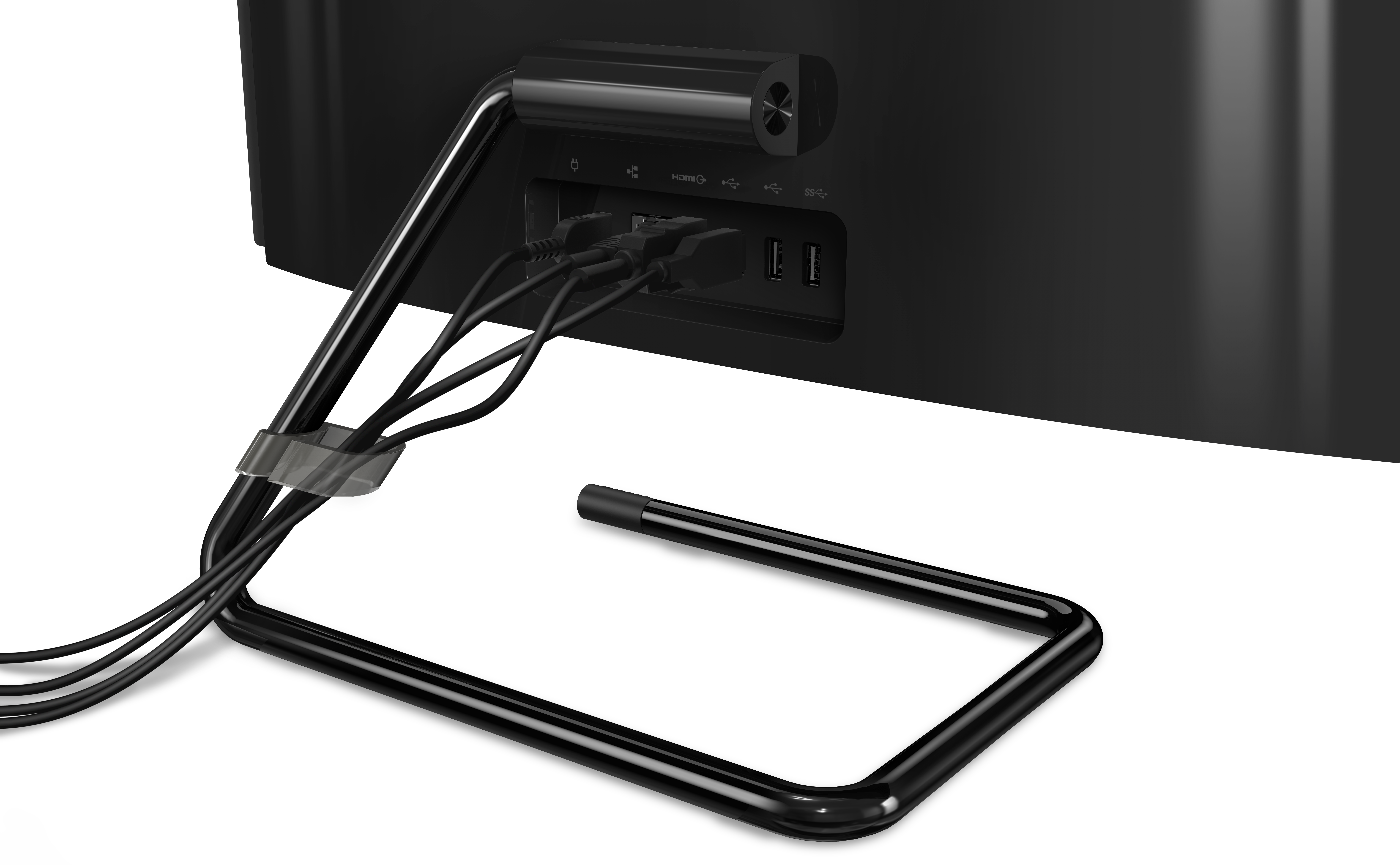 F0EX000YRK ideacentre aio 3 22ada05 21.5"(1920x1080)/amd ryzen 5 3500u(2.1ghz)/4096mb/1000+128ssdgb/dvdrw/int:amd radeon vega 8 /bt/wifi/war 1y/5.28kg/black/dos + клавиатура, мышь usb Lenovo Santreyd  - Вид №13