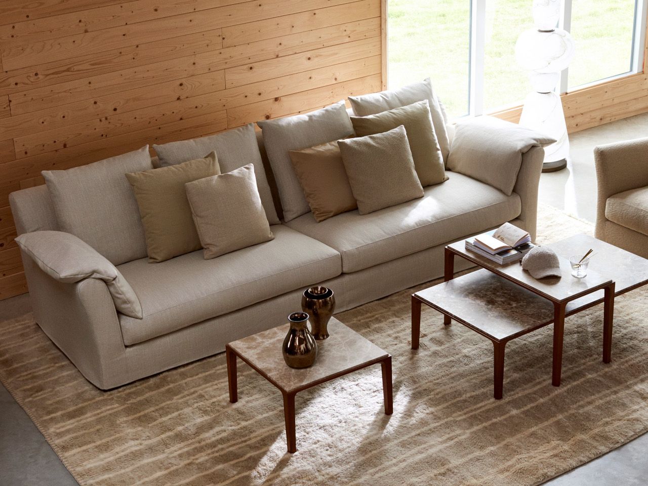 Прямоугольный мраморный журнальный столик Linteloo Miles ARCH-00138222 - Вид №3