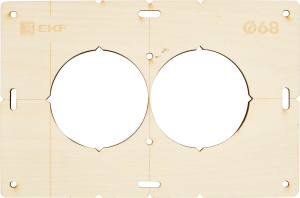 Шаблон для подрозетников EKF 68 мм - профессиональный комплект для точной разметки 87092968