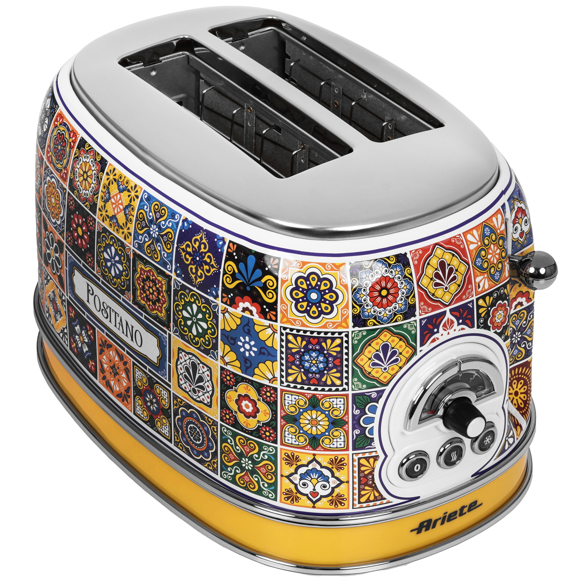 9267727 Тостер Ariete 00C01551PAR0 Positano желтый STDN-0088245