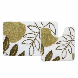 370PA68M13 Набор ковриков для ванной комнаты 50*80 + 50*50 см полиэстер-акрил Waiting for Spring Milardo Promo