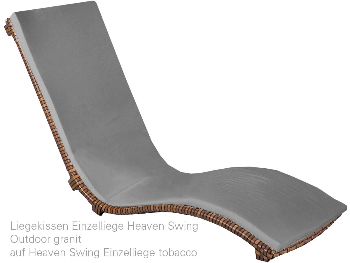 10.00.1052 Heaven Swing Outdoor подушки для одноместного шезлонга гранит Mbm  - Вид №3