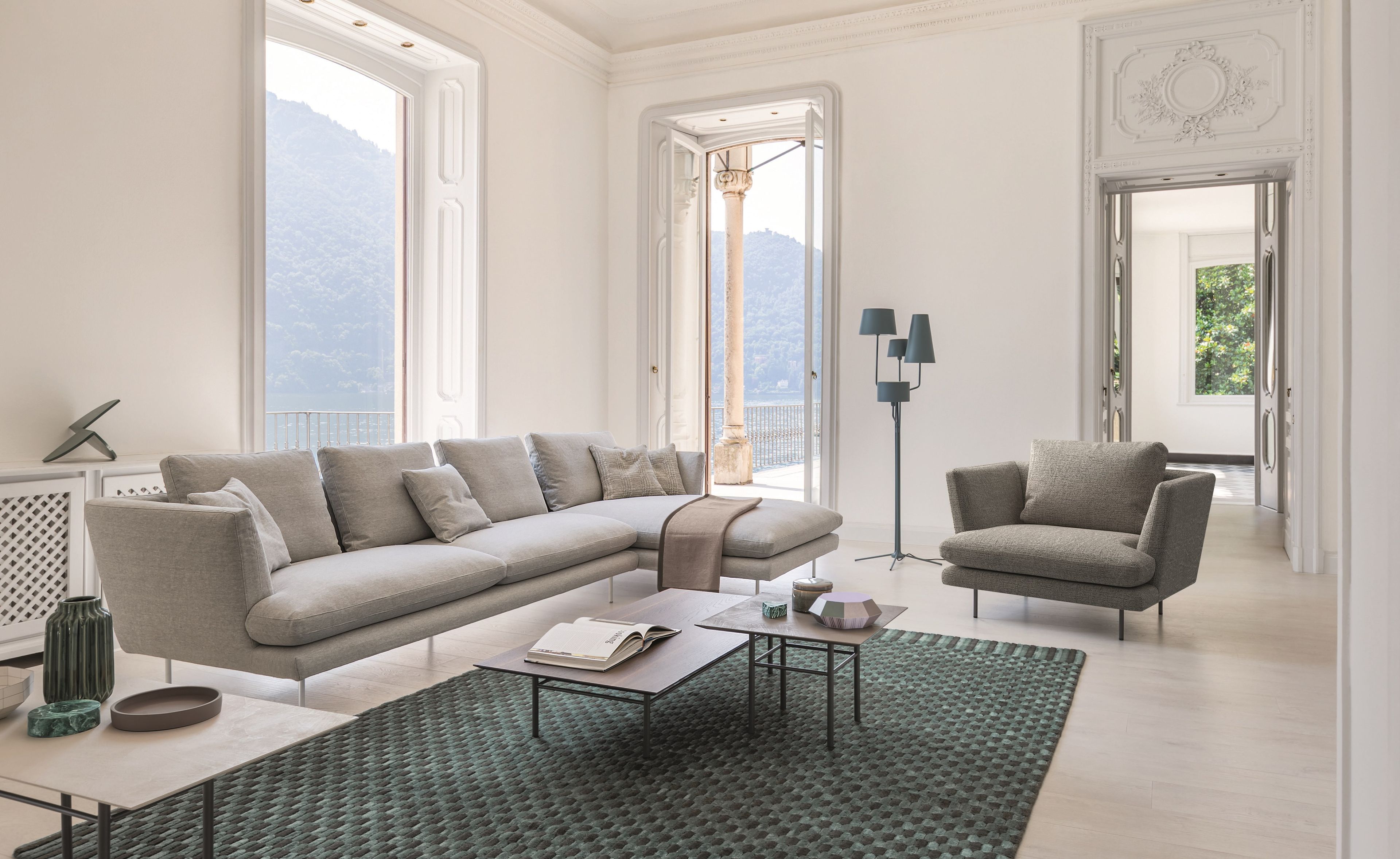 Ткань диван BONALDO Ларс ARCH-00059579 - Вид №1