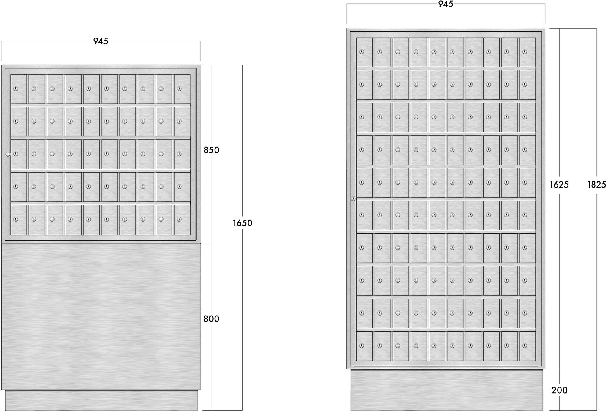 RAVASI Металлический почтовый ящик для банков sun-id-1448708 - Вид №4