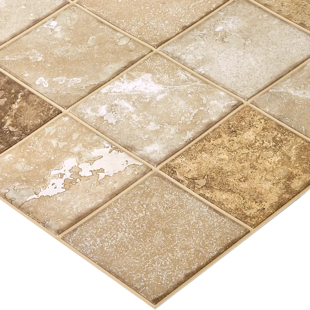 GRACE Панель ПВХ «Коричневый мрамор» для влажных помещений 82124126 STLM-0019626 - Вид №1