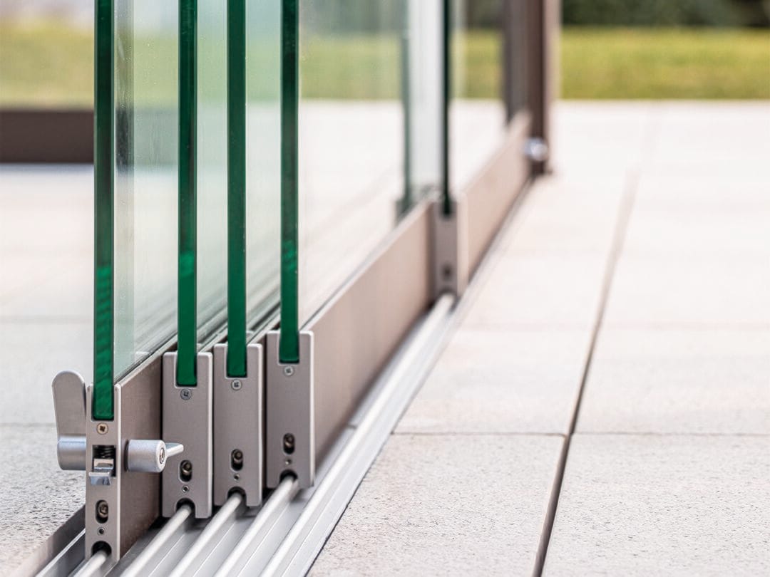 Телескопическая стеклянная раздвижная система YCO SLIDY ARCH-00012808