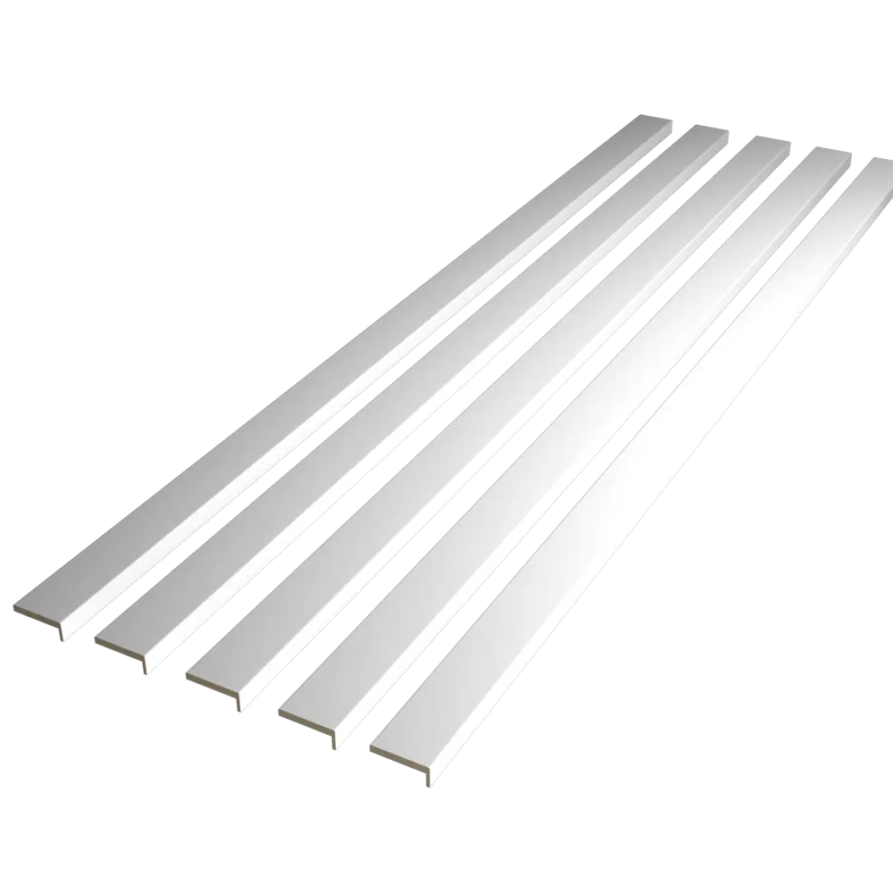 Santreyd Телескопические наличники для дверей белые 2200 мм (комплект 5 шт) 89348975 STLM-0902132 - Вид №1