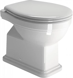 871111 Приставной унитаз напольный Белый GSI ceramica Classic Италия