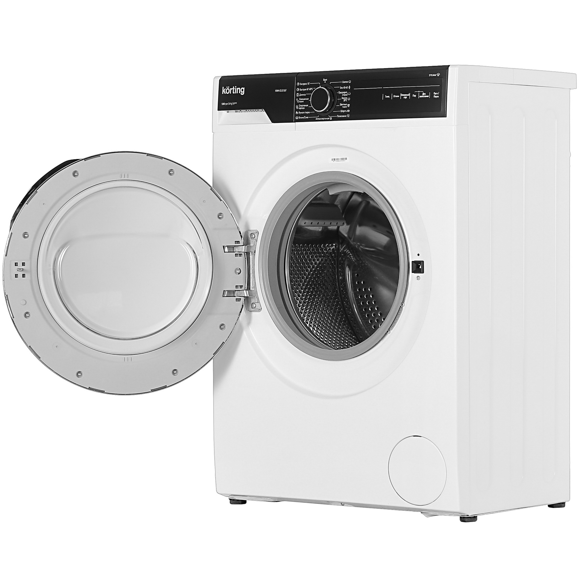 5355540 Стиральная машина Korting KWM 42LS1267 белый STDN-0122699 - Вид №4