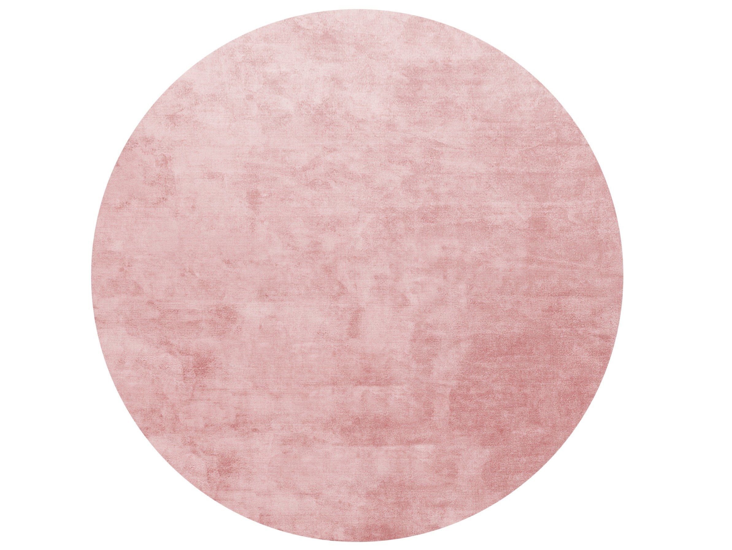 Круглый коврик ручной работы из Lyocell® BY IIND STUDIO BOYAR VIDA ARCH-00090895 - Вид №4